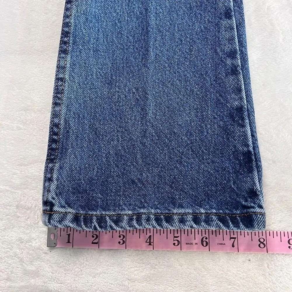 Gap Flare vintage Girls kids Blue Jeans size 10 22x25 Y2K